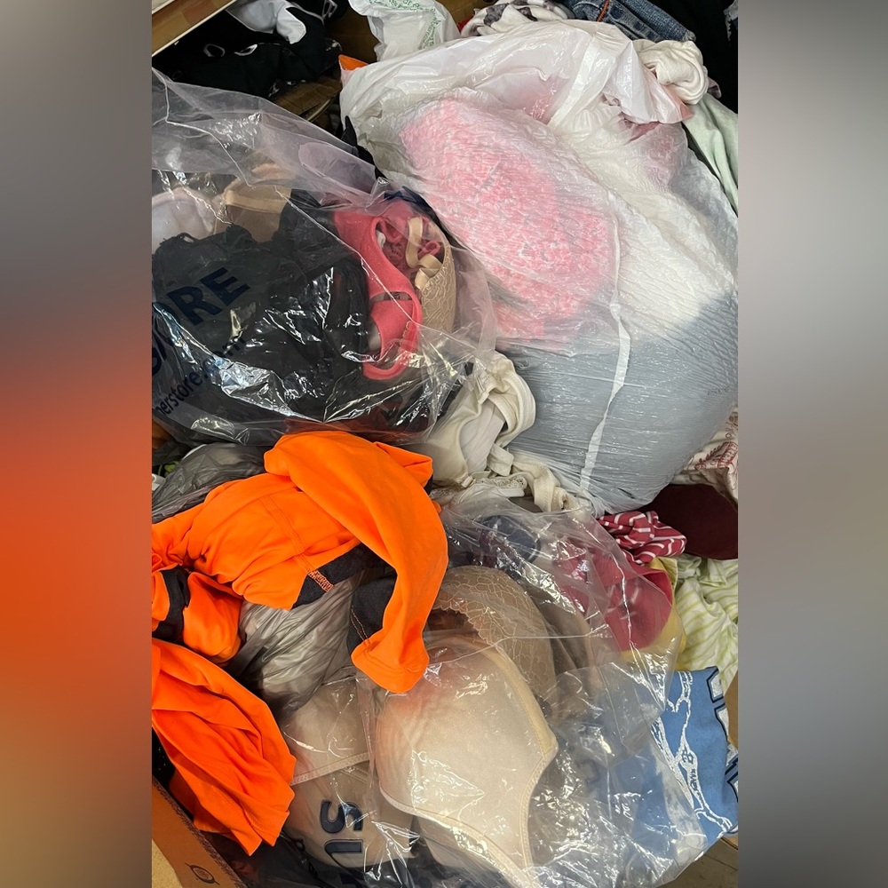 Assorted mystery clothing bundle, 5 assorted pounds of clothing